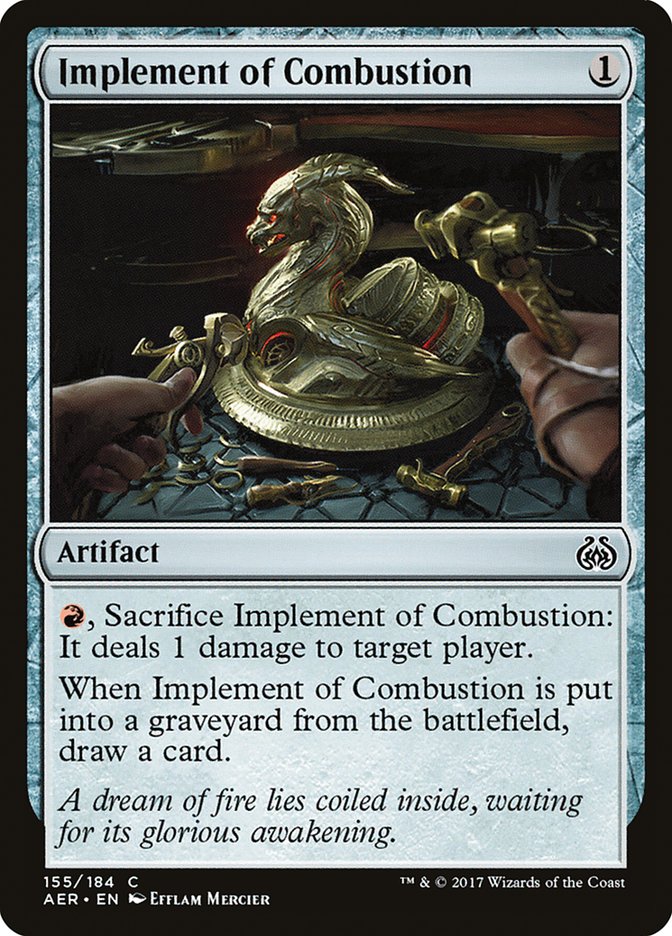 Implement of Combustion [Aether Revolt] | Tabernacle Games