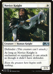 Novice Knight [The List] | Tabernacle Games