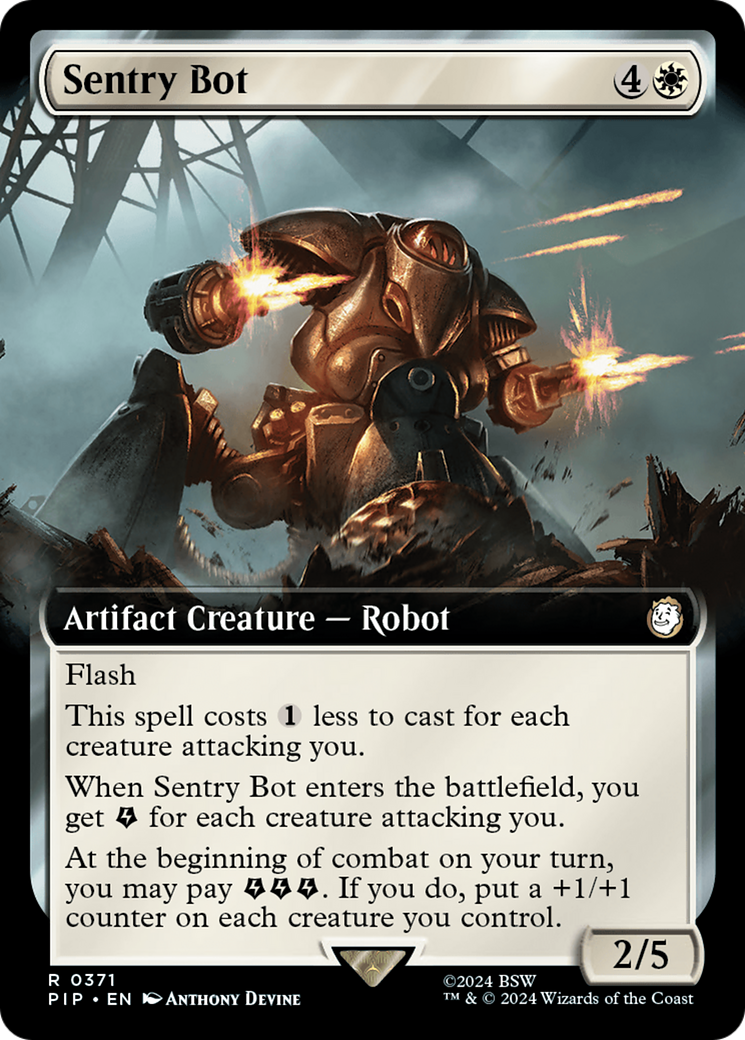 Sentry Bot (Extended Art) [Fallout] | Tabernacle Games