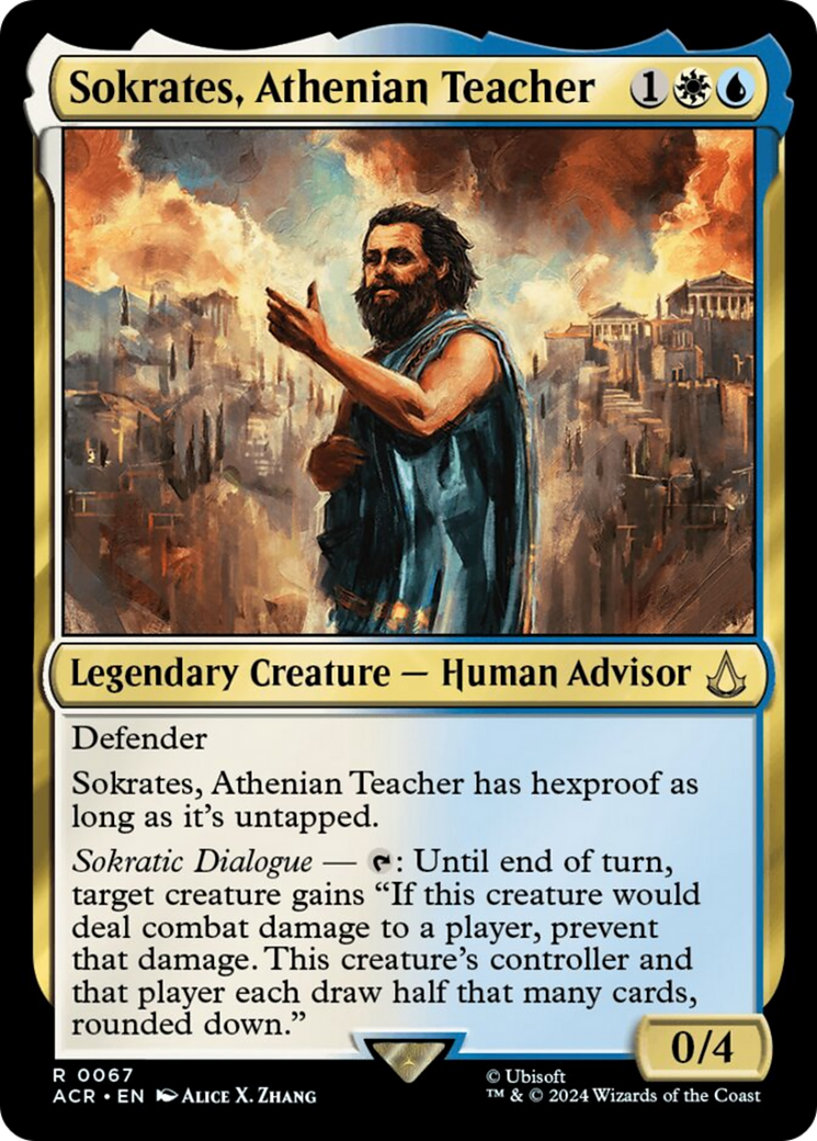 Sokrates, Athenian Teacher [Assassin's Creed] | Tabernacle Games
