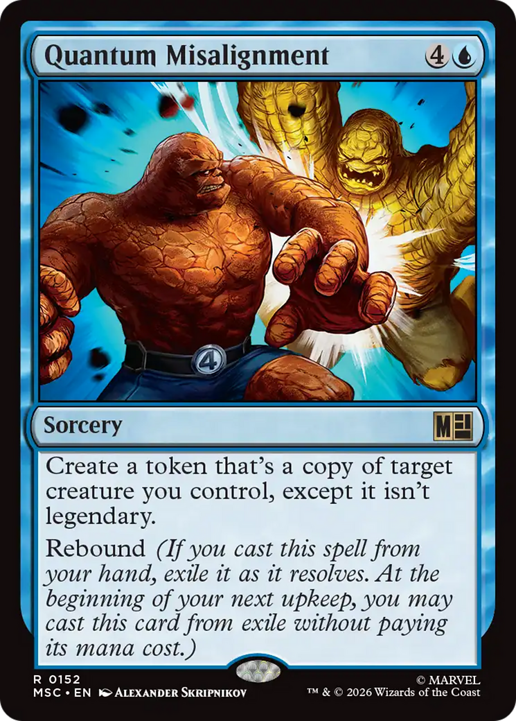 Quantum Misalignment [Marvel Super Heroes Commander] | Tabernacle Games