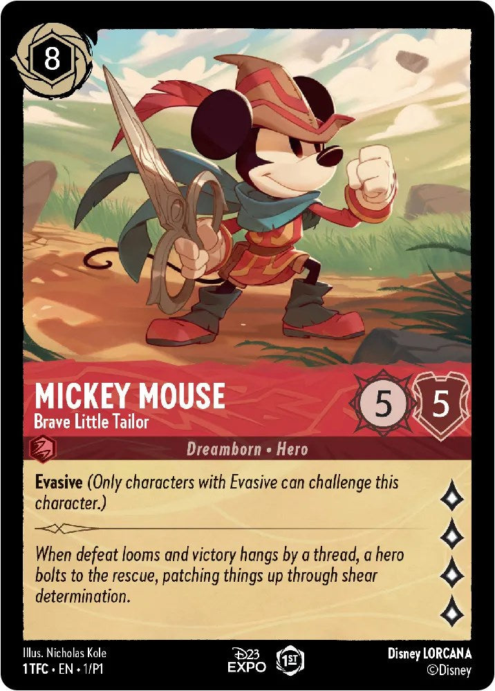 Mickey Mouse (1) [D23 Promos] | Tabernacle Games