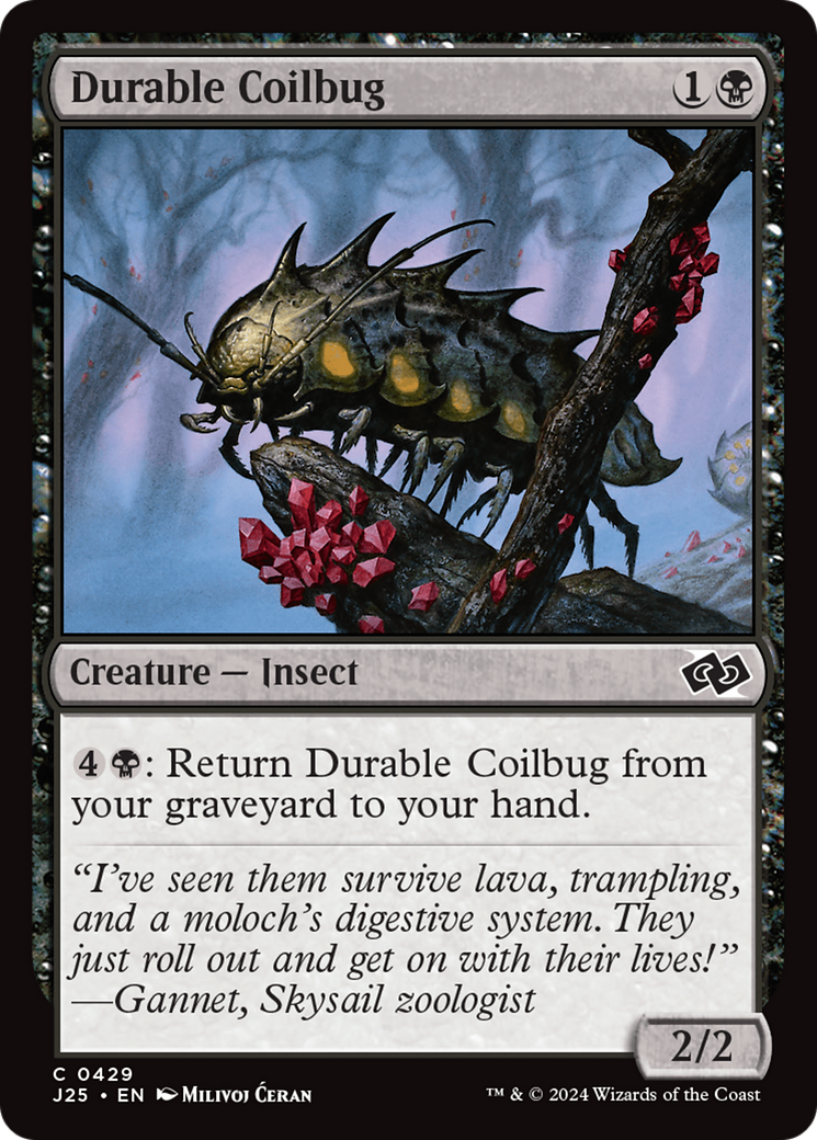 Durable Coilbug [Foundations Jumpstart] | Tabernacle Games