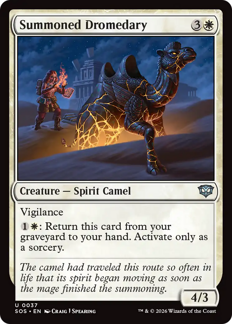Summoned Dromedary [Secrets of Strixhaven] | Tabernacle Games