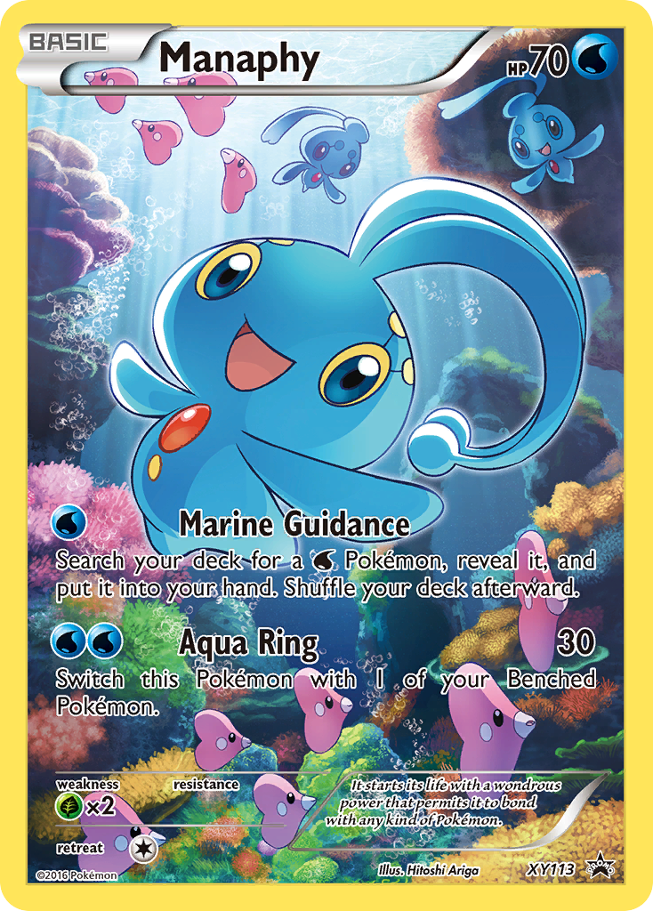 Manaphy (XY113) [XY: Black Star Promos] | Tabernacle Games
