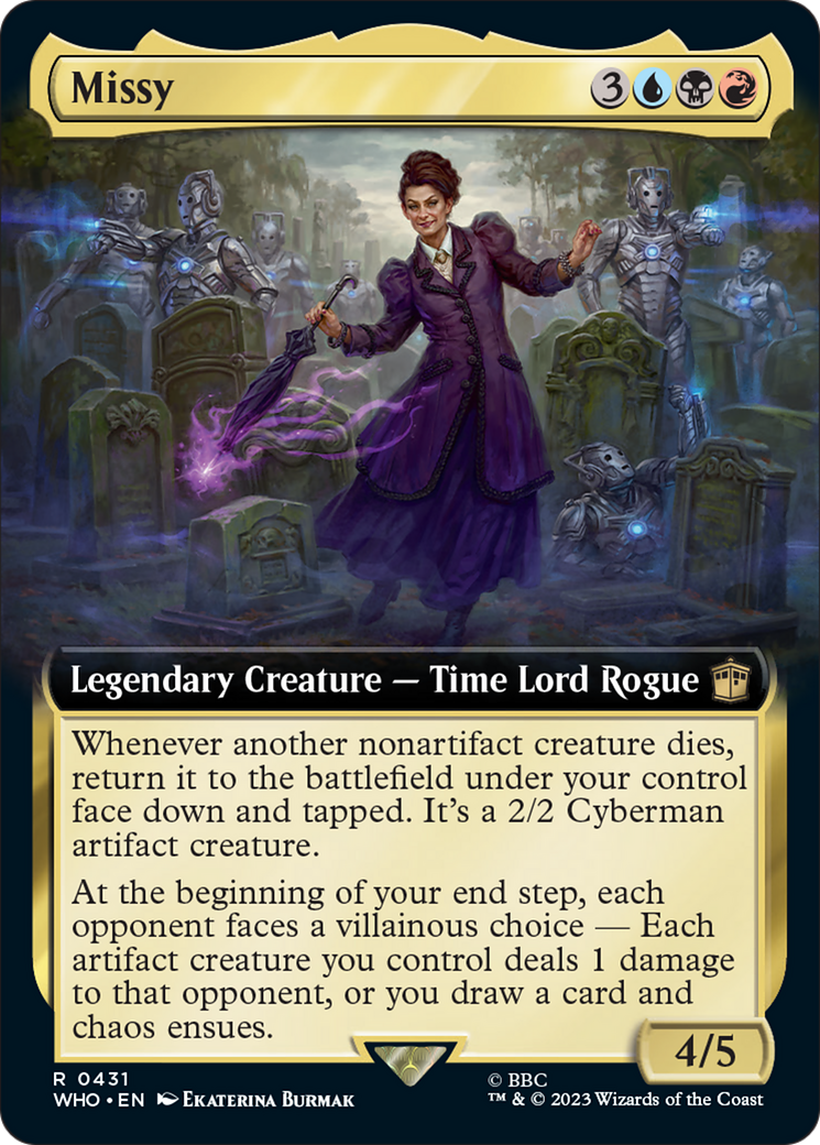 Missy (Extended Art) [Doctor Who] | Tabernacle Games