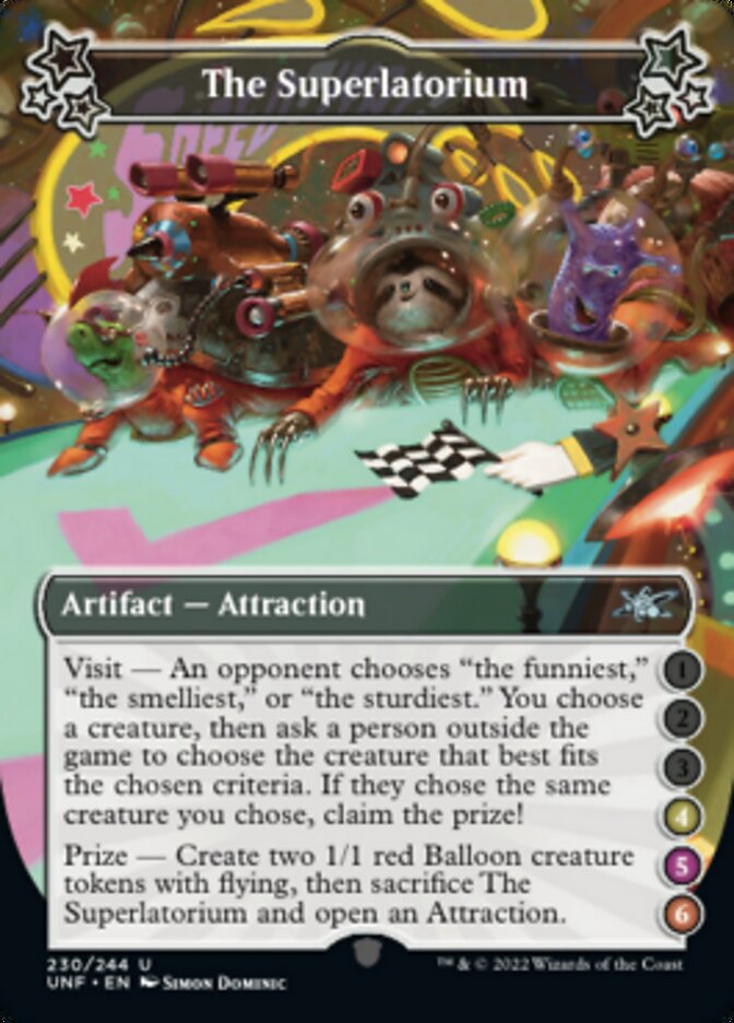 The Superlatorium (4-5-6) [Unfinity] | Tabernacle Games