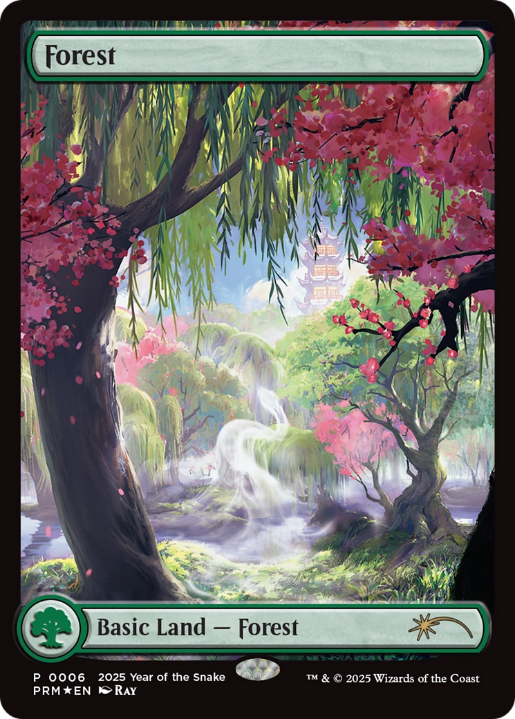 Forest (Year of the Snake 2025) [Standard Showdown Promos] | Tabernacle Games