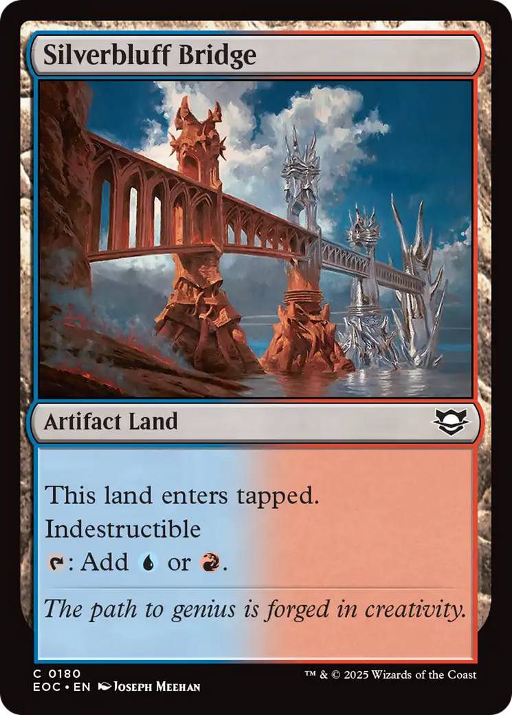 Silverbluff Bridge [Edge of Eternities Commander] | Tabernacle Games
