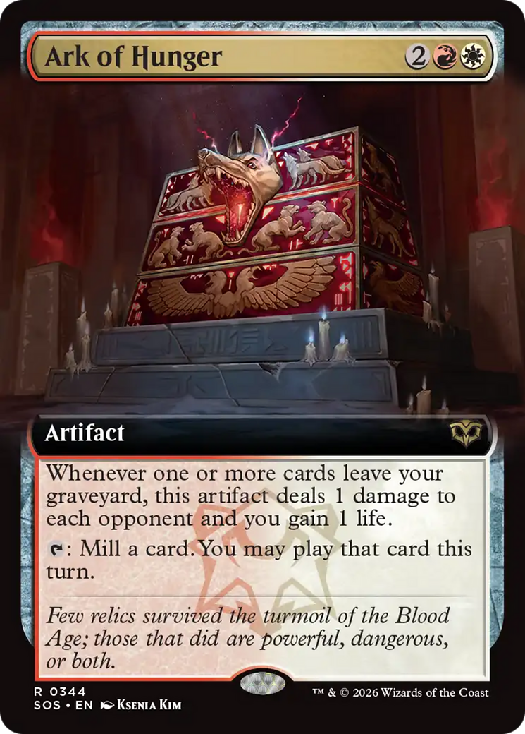 Ark of Hunger (Extended Art) [Secrets of Strixhaven] | Tabernacle Games