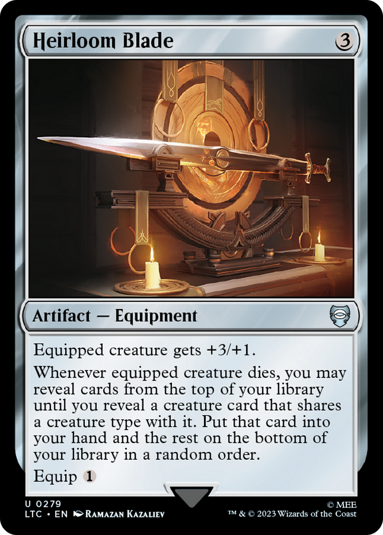 Heirloom Blade [The Lord of the Rings: Tales of Middle-Earth Commander] | Tabernacle Games