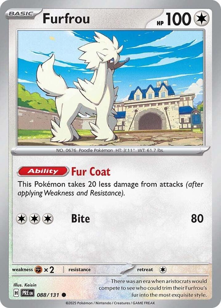 Furfrou (088/131) [Scarlet & Violet: Prismatic Evolutions] | Tabernacle Games