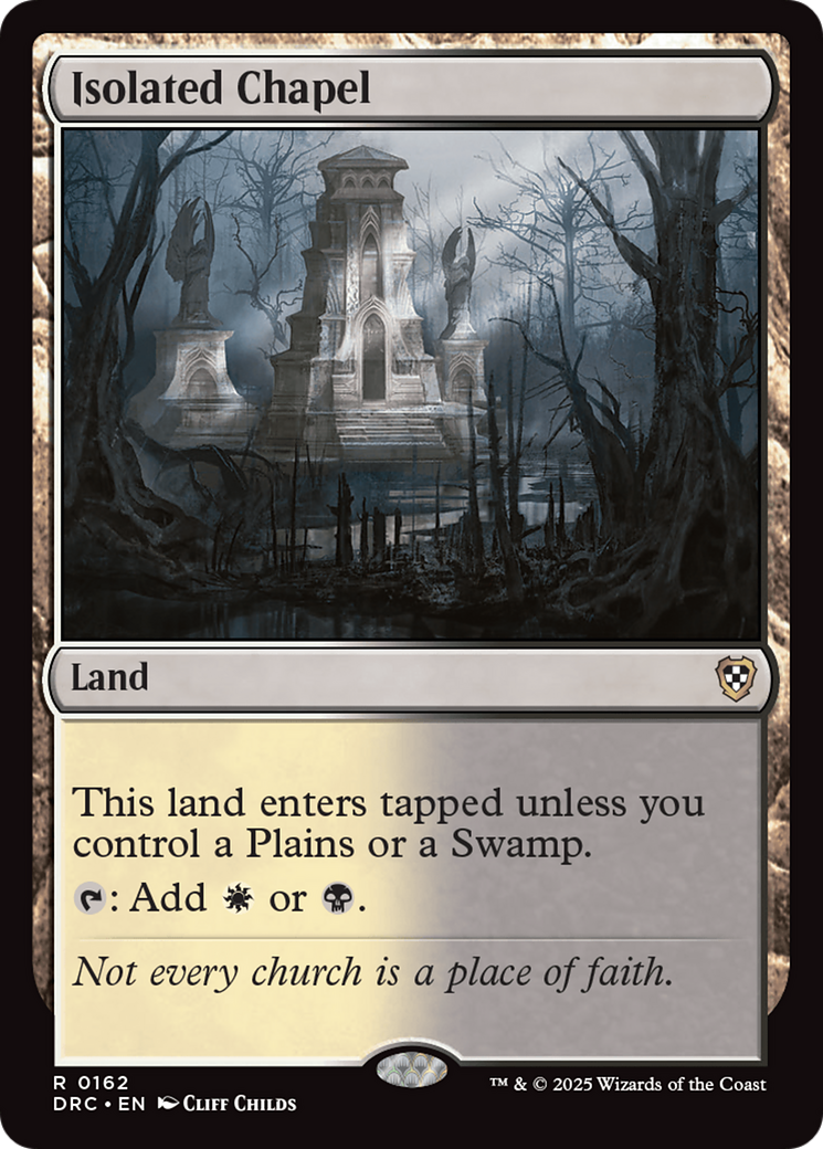 Isolated Chapel [Aetherdrift Commander] | Tabernacle Games