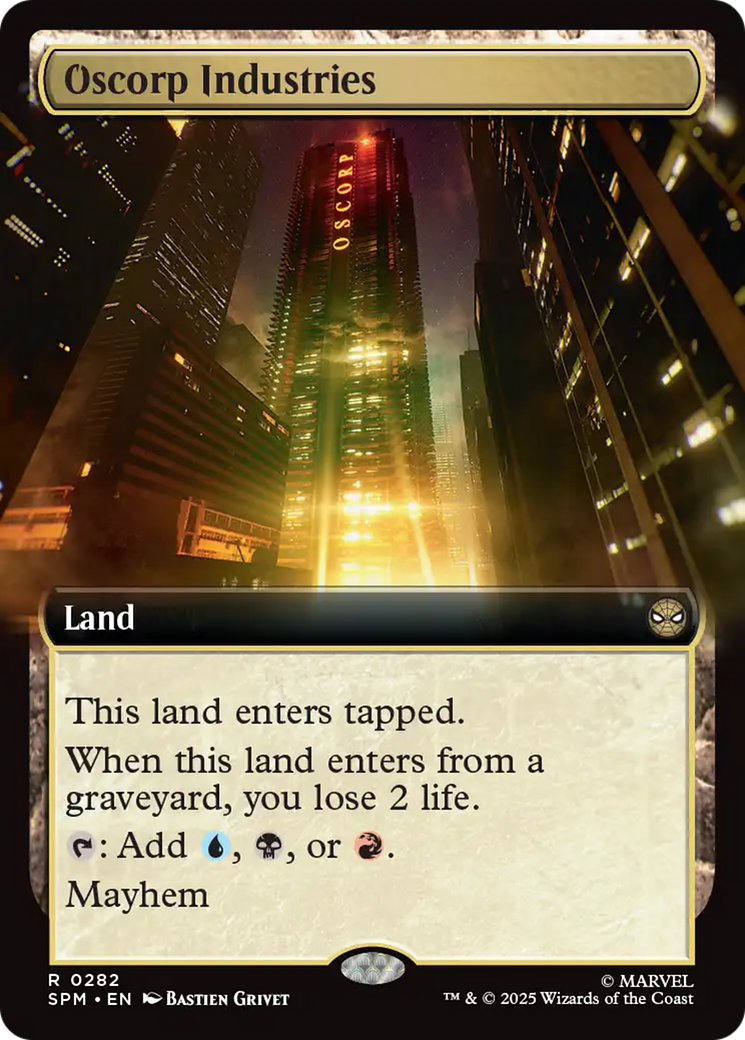 Oscorp Industries (Extended Art) [Marvel's Spider-Man] | Tabernacle Games