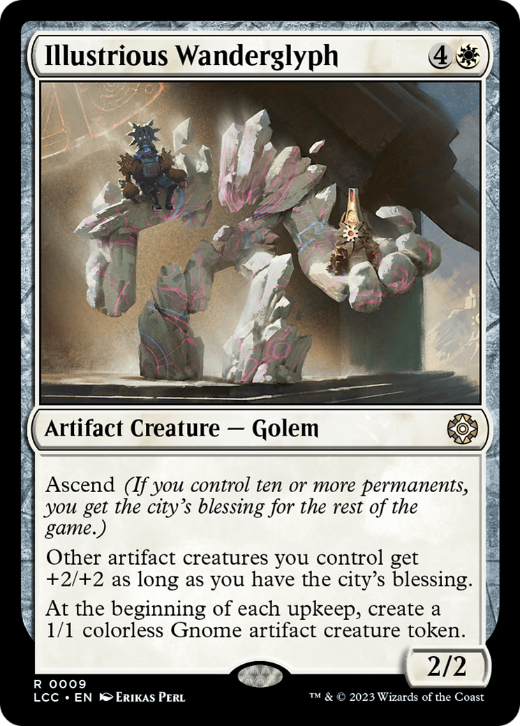 Illustrious Wanderglyph [The Lost Caverns of Ixalan Commander] | Tabernacle Games