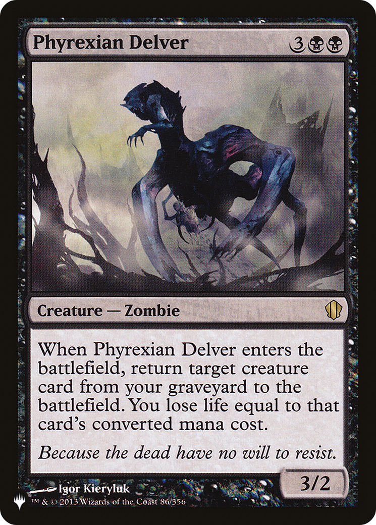 Phyrexian Delver [The List] | Tabernacle Games