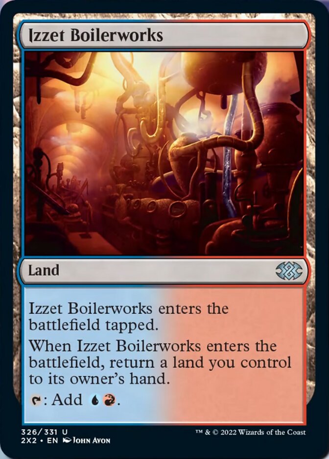 Izzet Boilerworks [Double Masters 2022] | Tabernacle Games