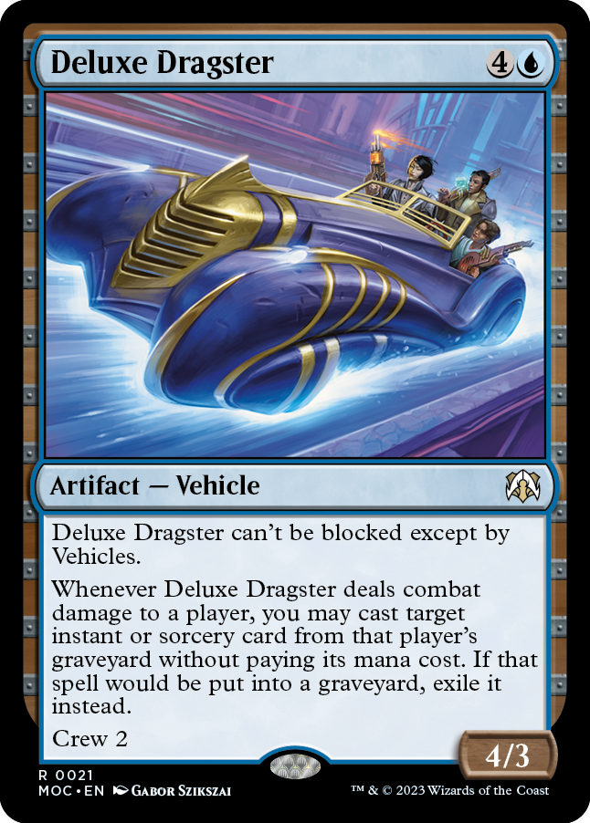 Deluxe Dragster [March of the Machine Commander] | Tabernacle Games