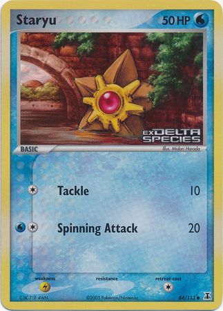 Staryu (84/113) (Stamped) [EX: Delta Species] | Tabernacle Games