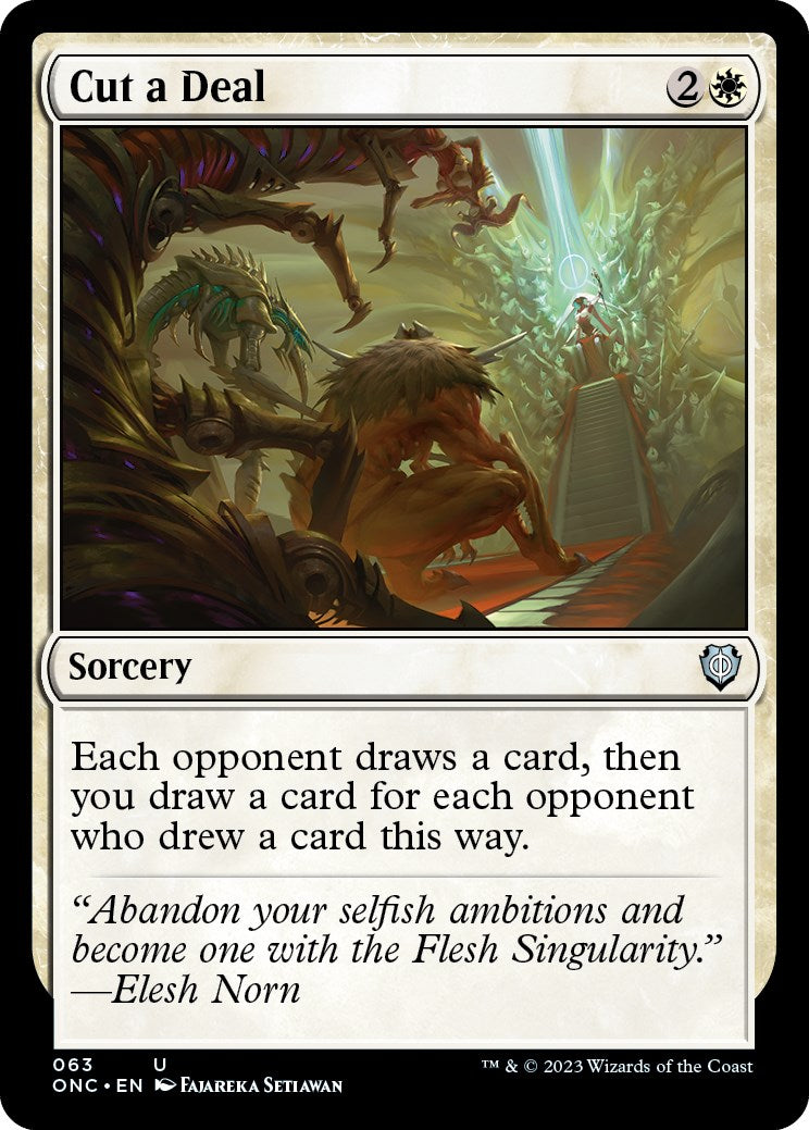 Cut a Deal [Phyrexia: All Will Be One Commander] | Tabernacle Games