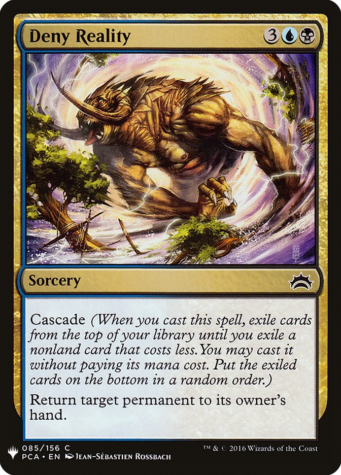 Deny Reality [Mystery Booster] | Tabernacle Games