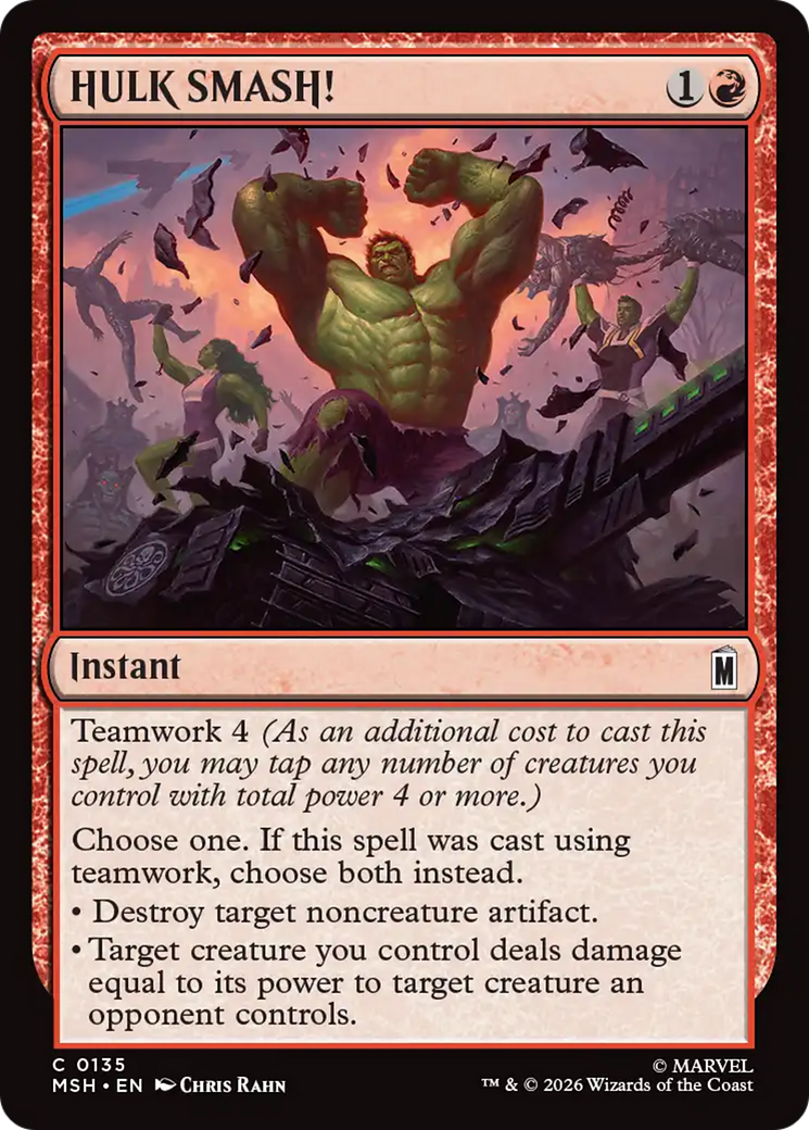 HULK SMASH! [Marvel Super Heroes] | Tabernacle Games