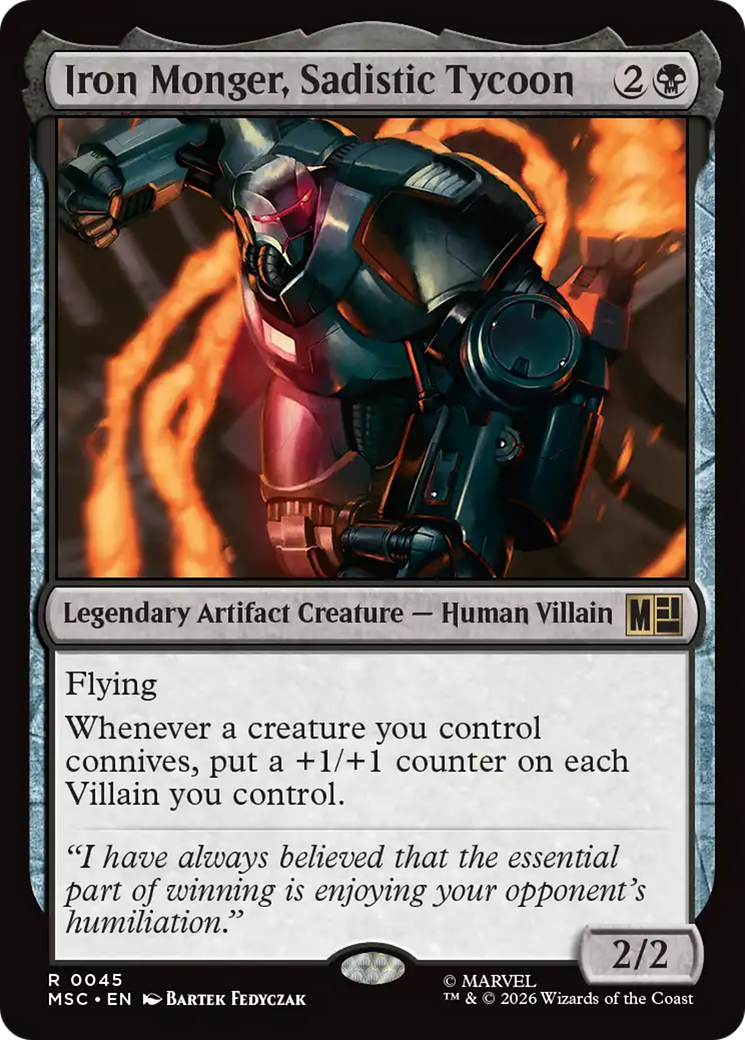 Iron Monger, Sadistic Tycoon [Marvel Super Heroes Commander] | Tabernacle Games