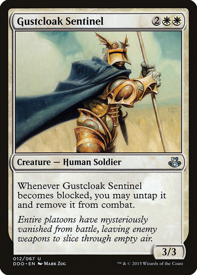 Gustcloak Sentinel [Duel Decks: Elspeth vs. Kiora] | Tabernacle Games