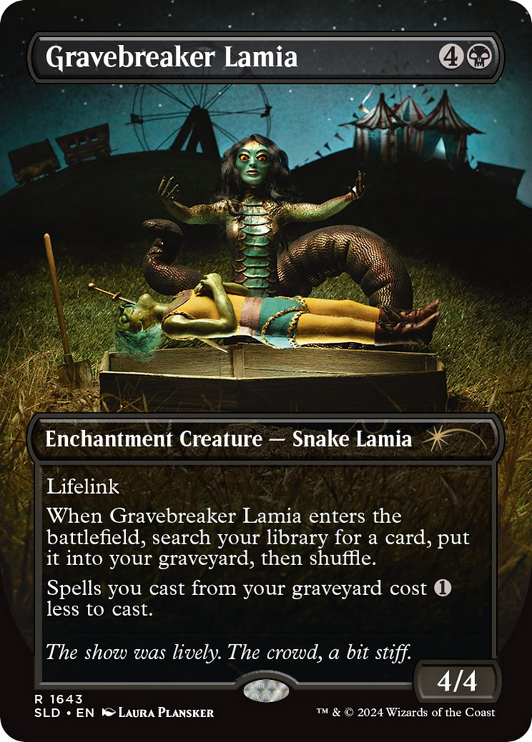 Gravebreaker Lamia (Rainbow Foil) [Secret Lair Drop Series] | Tabernacle Games