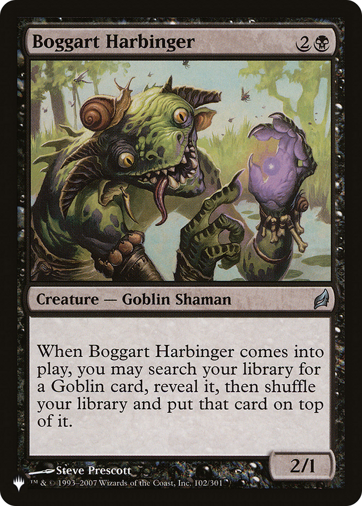 Boggart Harbinger [The List] | Tabernacle Games