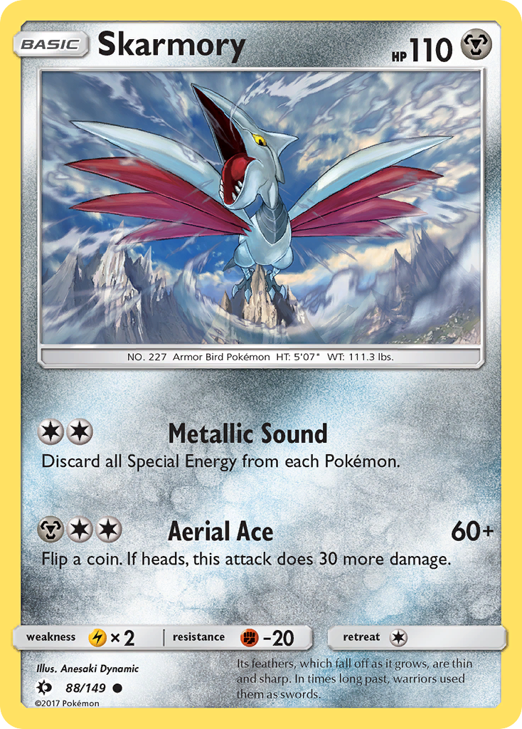 Skarmory (88/149) [Sun & Moon: Base Set] | Tabernacle Games