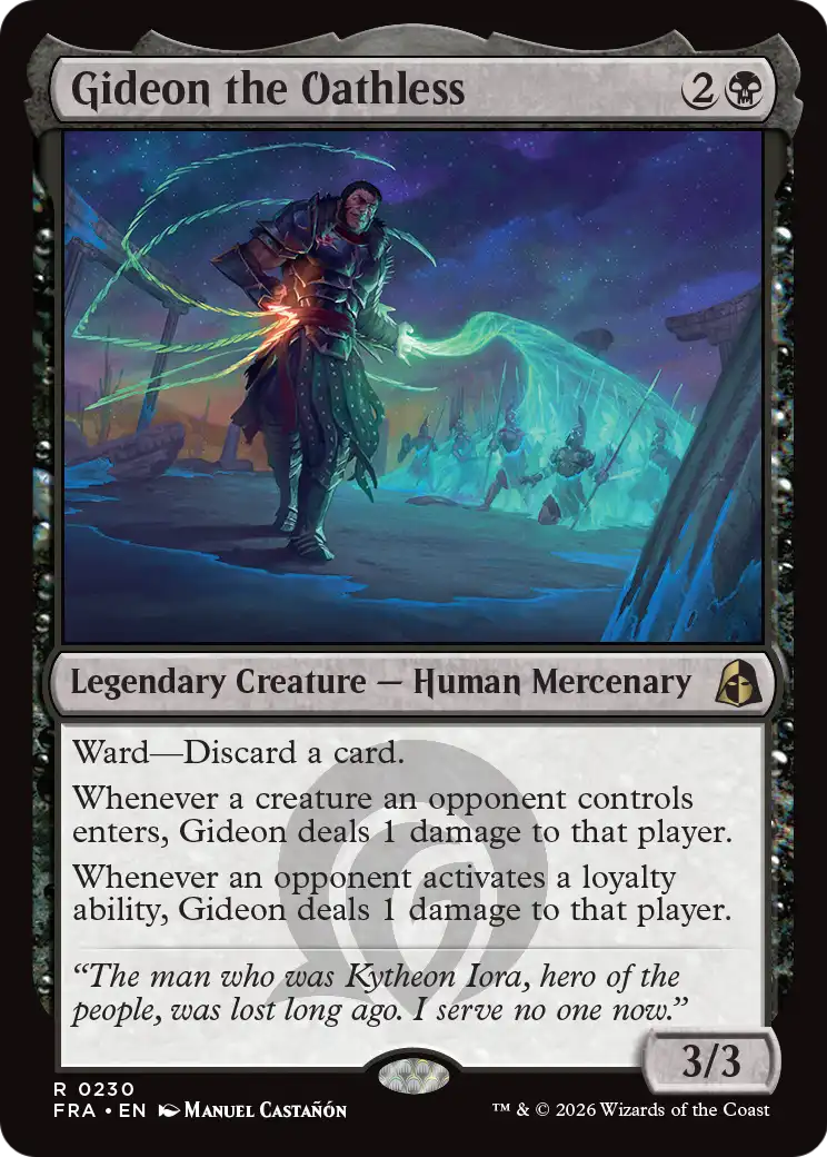 Gideon the Oathless [Reality Fracture] | Maze of Fitzroy