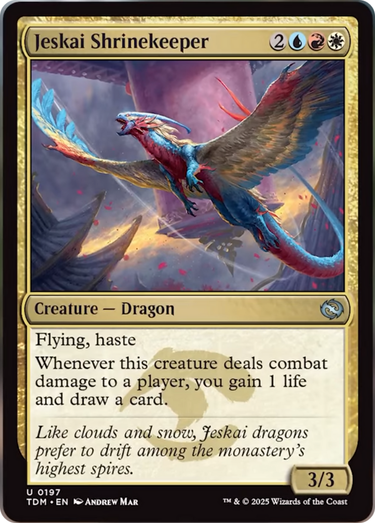 Jeskai Shrinekeeper [Tarkir: Dragonstorm] | Tabernacle Games