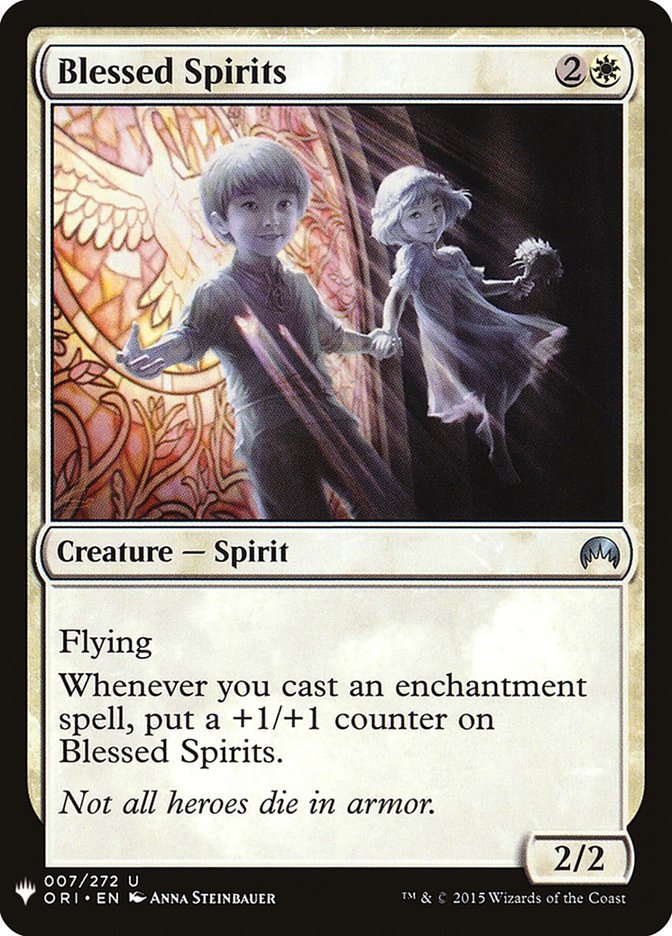 Blessed Spirits [Mystery Booster] | Tabernacle Games