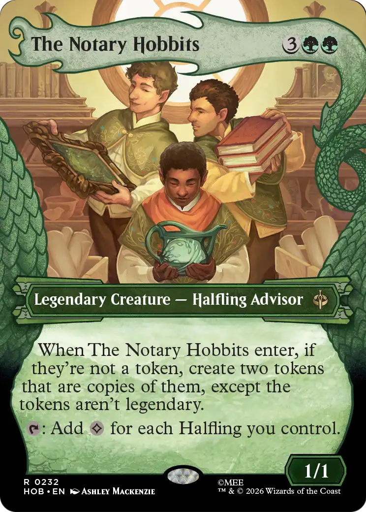 The Notary Hobbits (Showcase) [The Hobbit] | Tabernacle Games