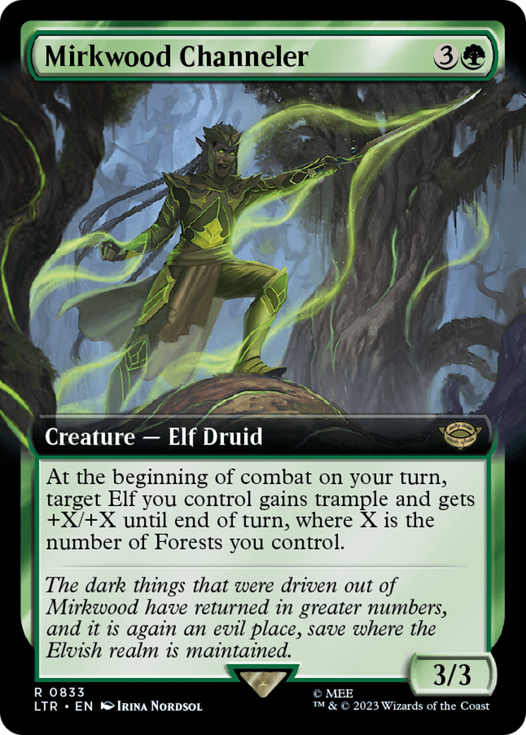 Mirkwood Channeler (Extended Art) [The Lord of the Rings: Tales of Middle-Earth] | Tabernacle Games
