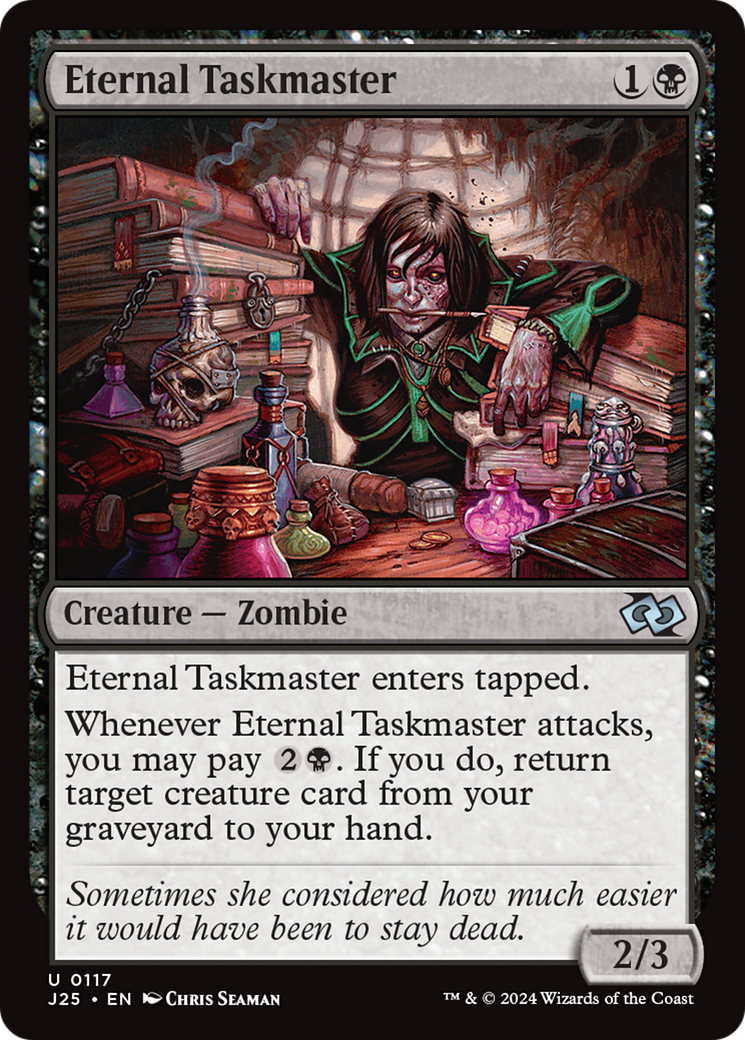 Eternal Taskmaster [Foundations Jumpstart] | Tabernacle Games