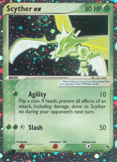 Scyther ex (102/109) [EX: Ruby & Sapphire] | Tabernacle Games