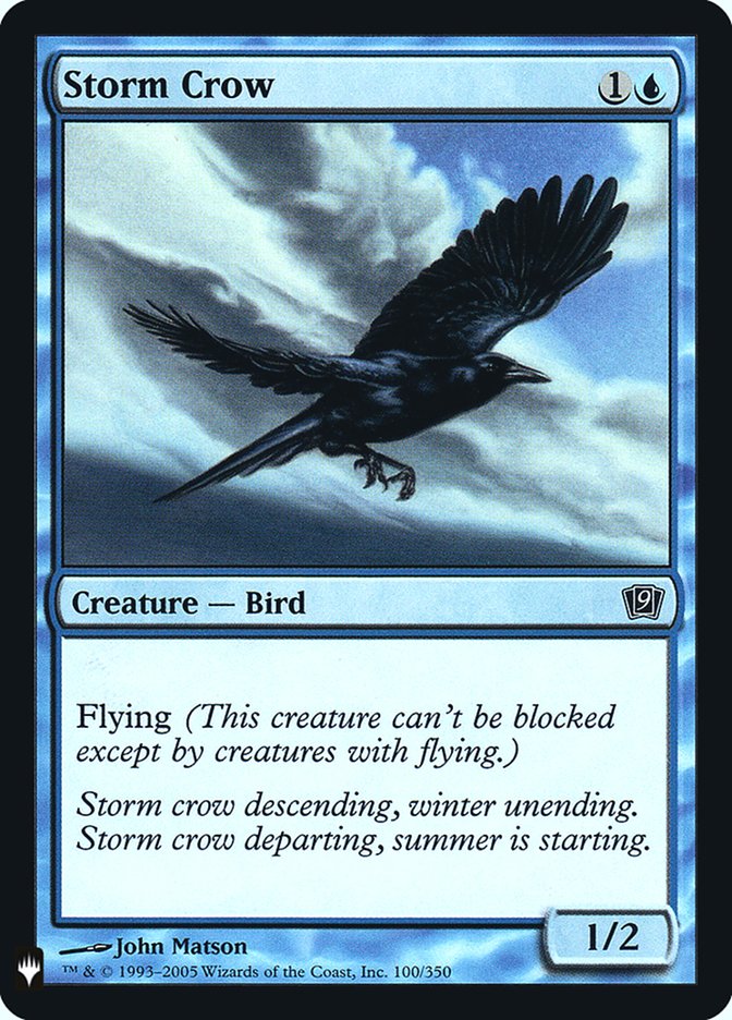 Storm Crow [Mystery Booster] | Tabernacle Games