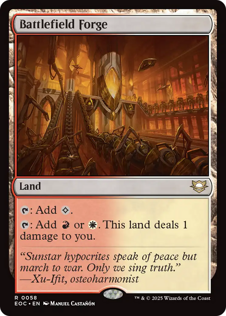 Battlefield Forge [Edge of Eternities Commander] | Tabernacle Games