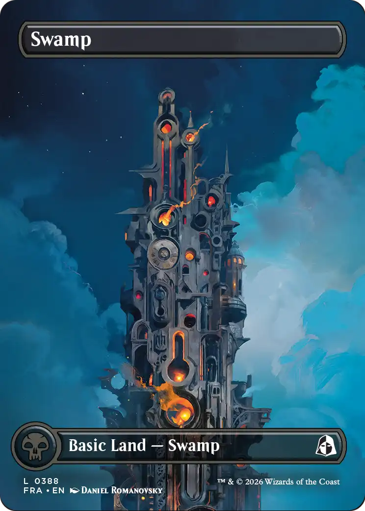 Swamp (Borderless) (0388) [Reality Fracture] | Tabernacle Games