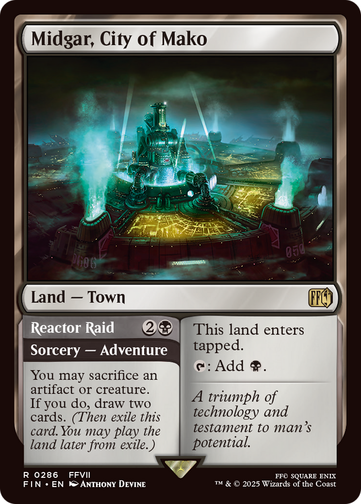 Midgar, City of Mako [FINAL FANTASY] | Tabernacle Games