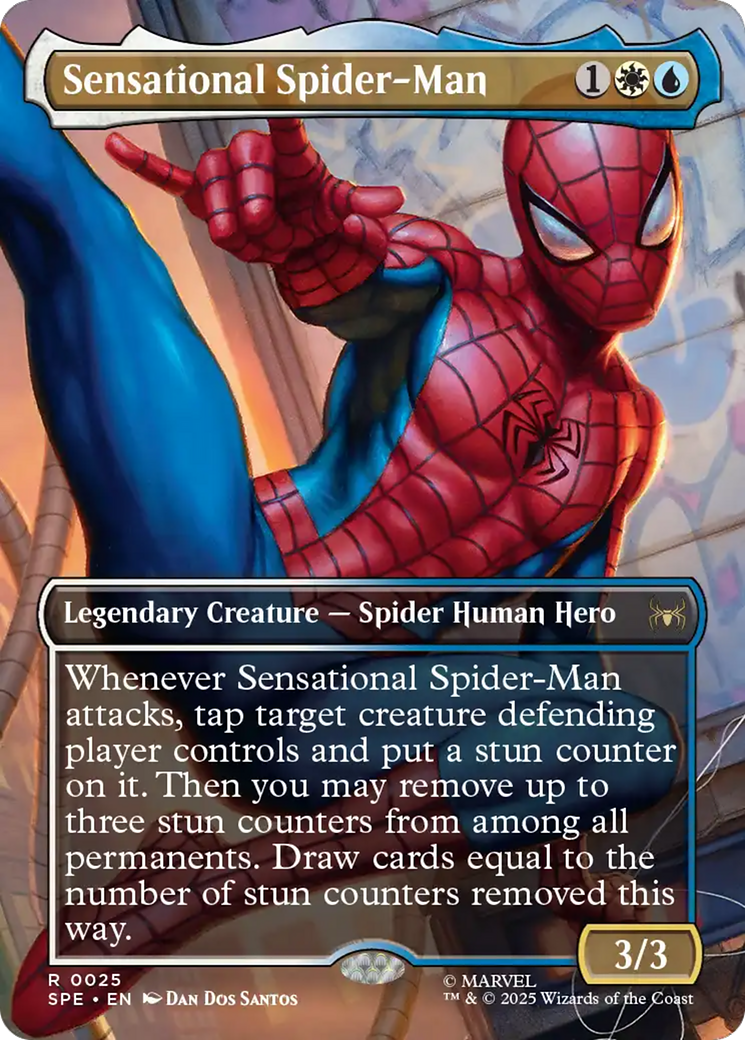 Sensational Spider-Man (Borderless) [Marvel's Spider-Man: Eternal-Legal] | Tabernacle Games