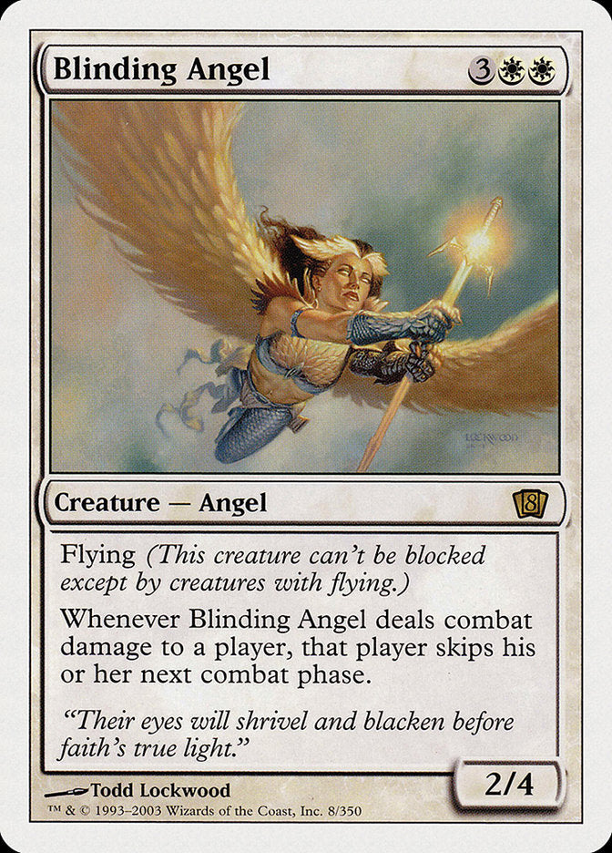 Blinding Angel (8th Edition) [Oversize Cards] | Tabernacle Games