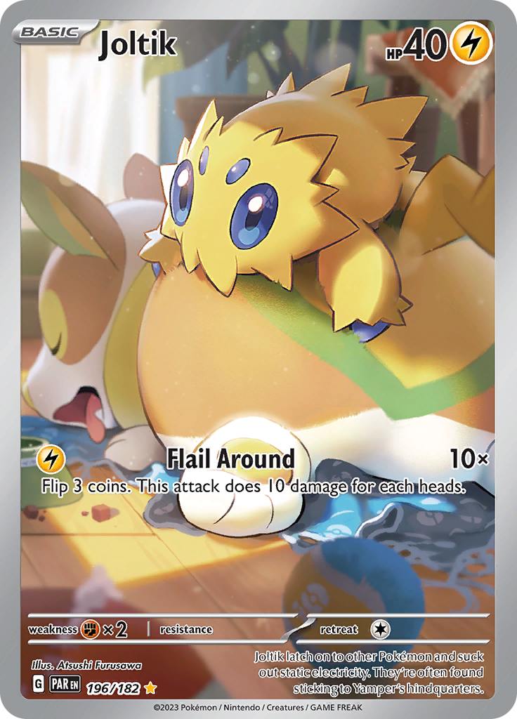 Joltik (196/182) [Scarlet & Violet: Paradox Rift] | Tabernacle Games