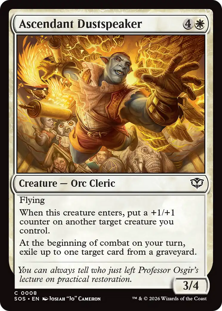 Ascendant Dustspeaker [Secrets of Strixhaven] | Tabernacle Games