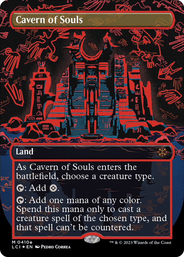 Cavern of Souls (0410e) (Borderless) [The Lost Caverns of Ixalan] | Tabernacle Games