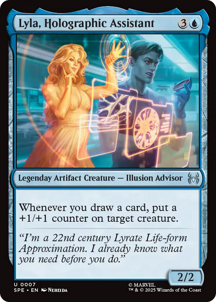 Lyla, Holographic Assistant [Marvel's Spider-Man: Eternal-Legal] | Tabernacle Games