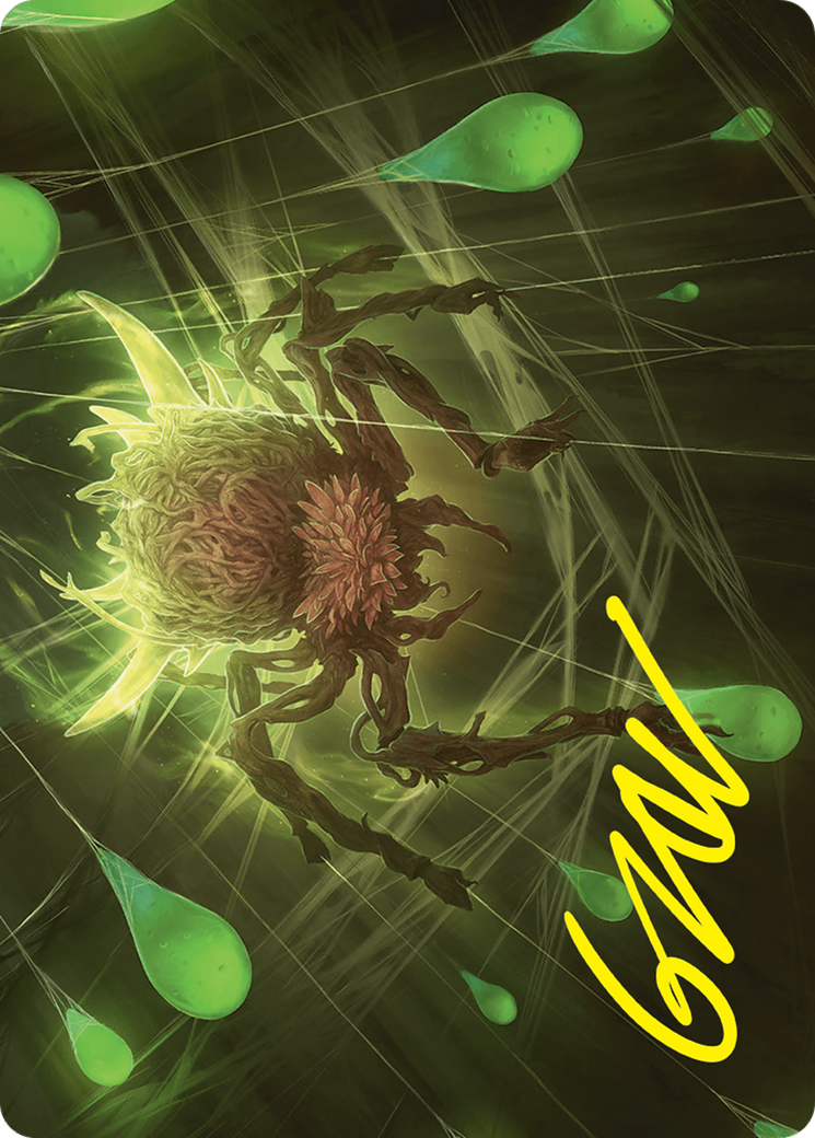 Spinner of Souls Art Card (13/54) (Gold-Stamped Signature) [Foundations Art Series] | Tabernacle Games