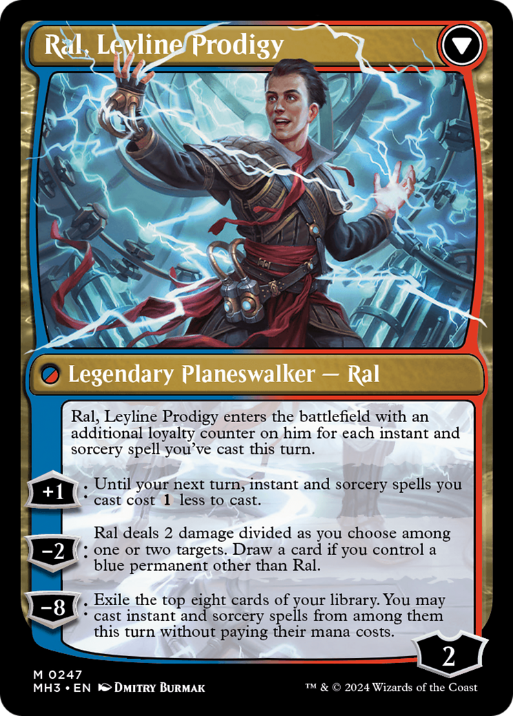 Ral, Monsoon Mage // Ral, Leyline Prodigy [Modern Horizons 3] | Tabernacle Games